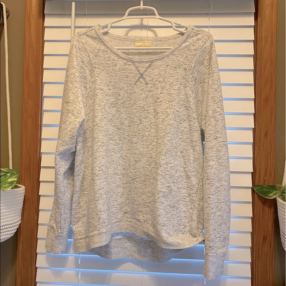 Women’s large long sleeve gray shirt